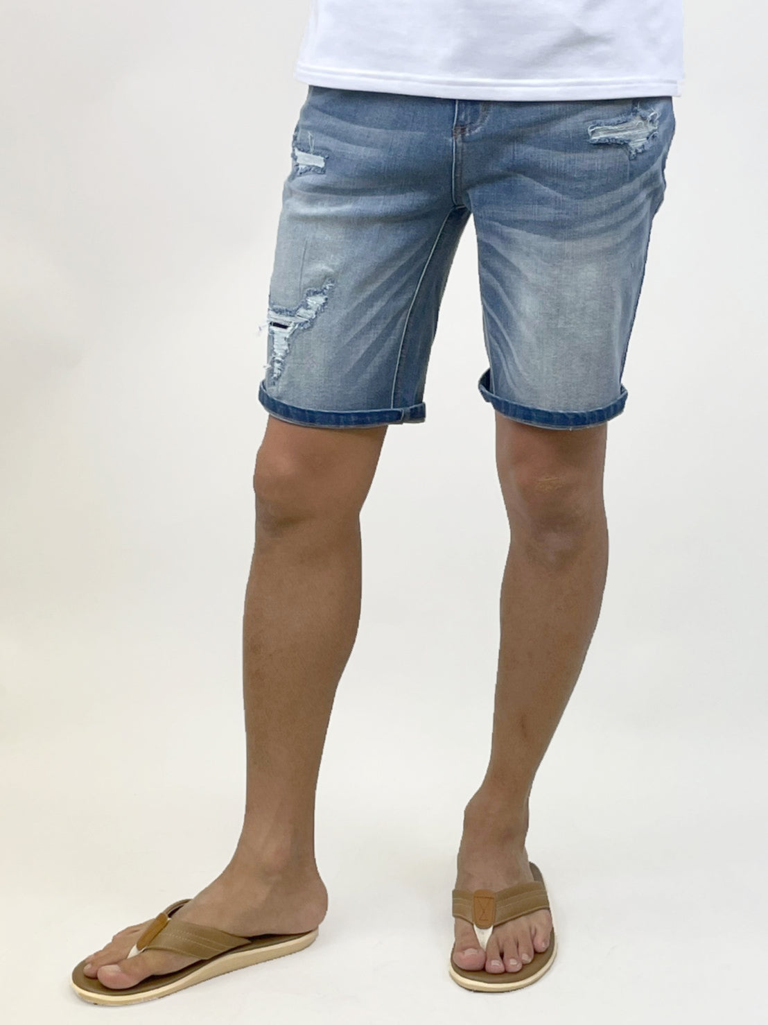 ハイパーストレッチデニムショーツ