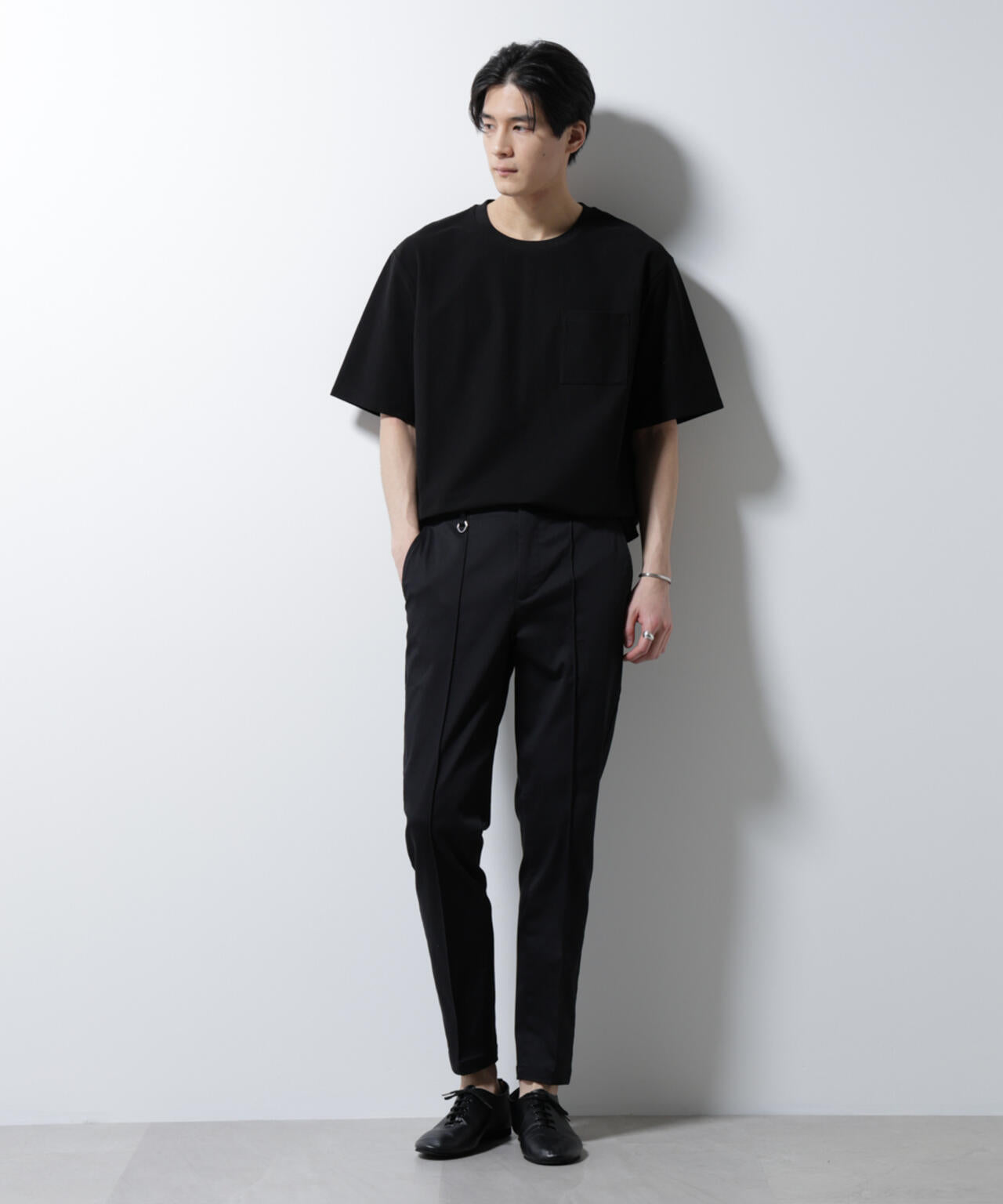 「MC」coveross(R)ツイル調 冷感プレーティング天竺 ポケットTシャツ
