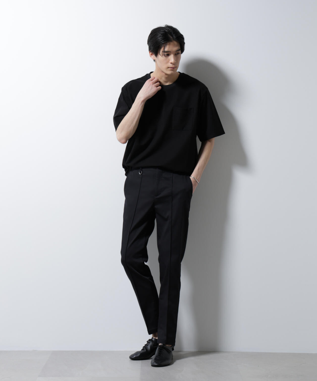 「MC」coveross(R)ツイル調 冷感プレーティング天竺 ポケットTシャツ