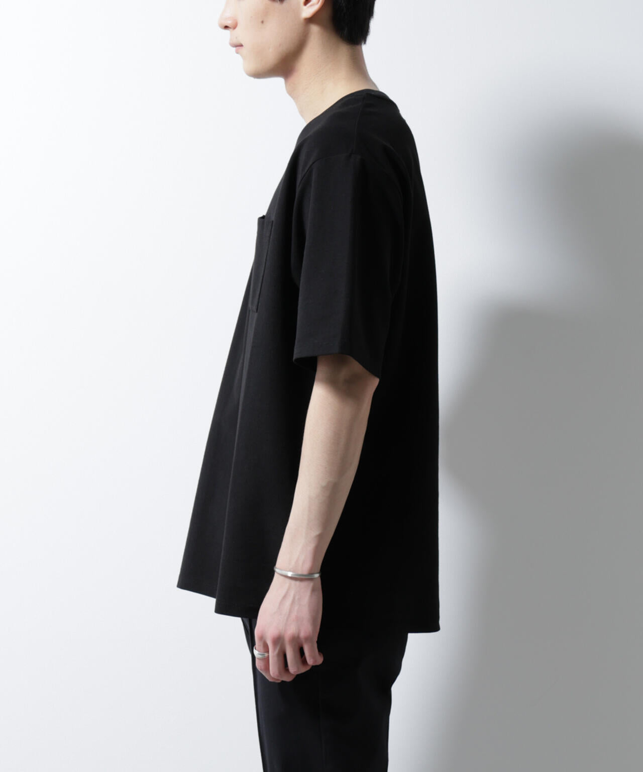 「MC」coveross(R)ツイル調 冷感プレーティング天竺 ポケットTシャツ