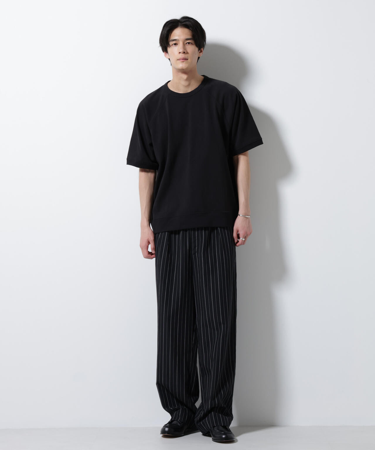 ヘビーウェイトコットンラグランスリーブTシャツ