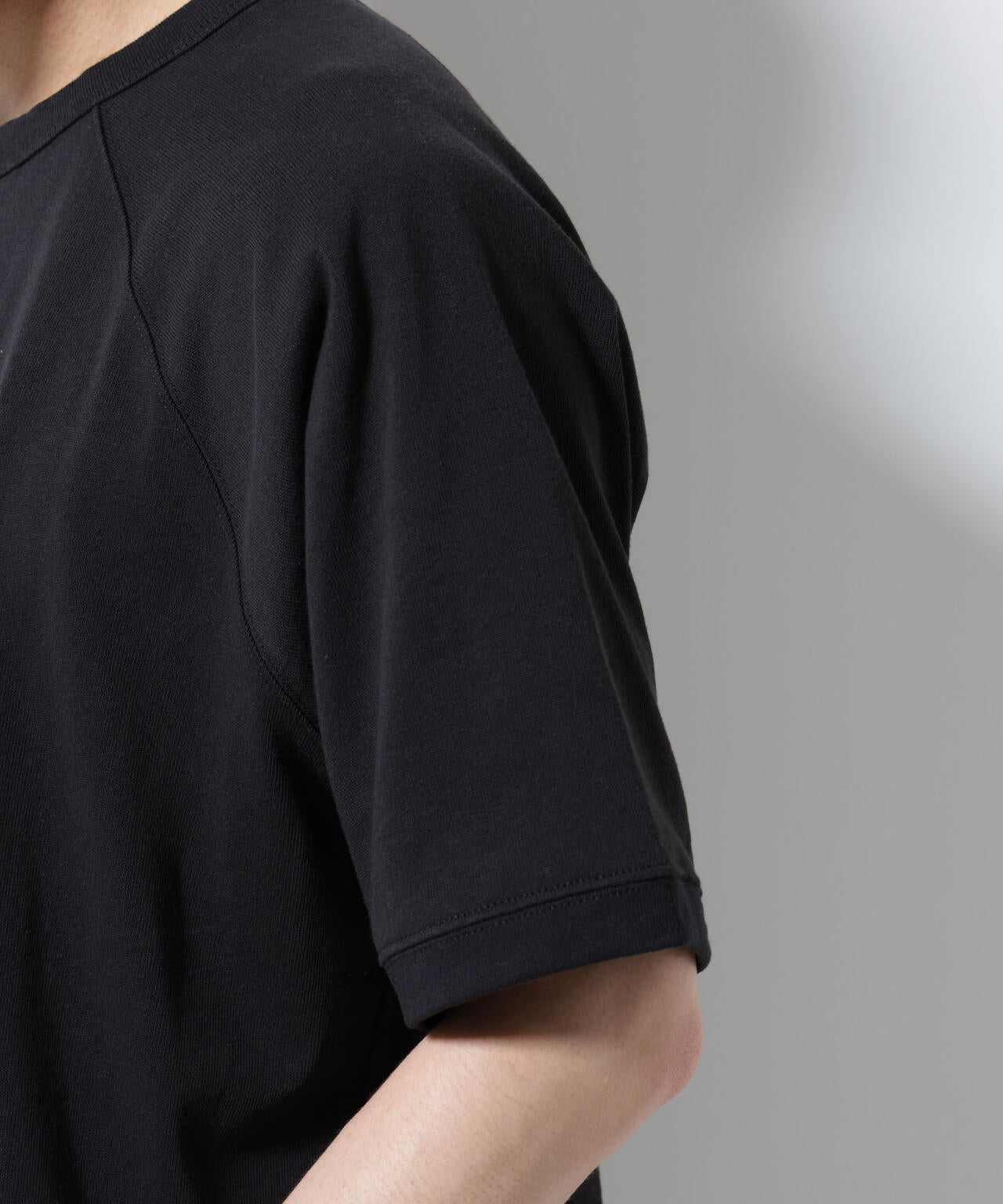 ヘビーウェイトコットンラグランスリーブTシャツ
