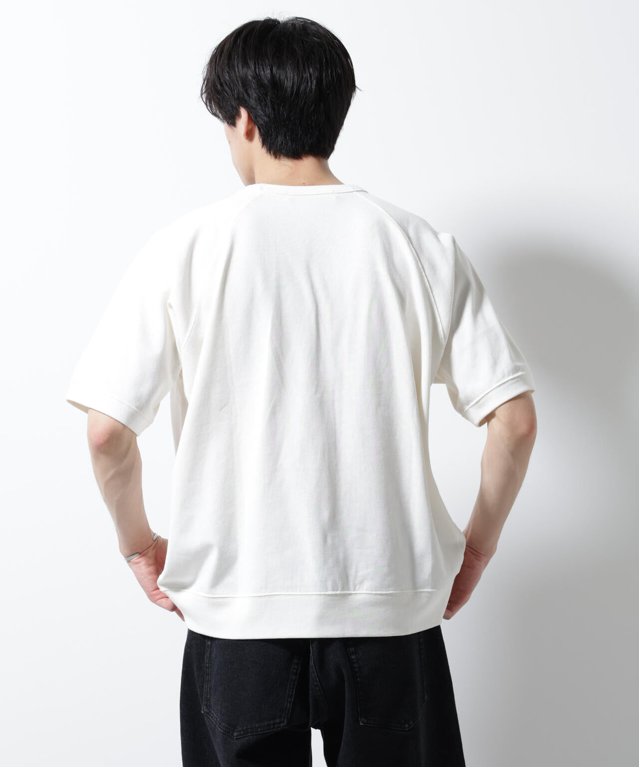 ヘビーウェイトコットンラグランスリーブTシャツ