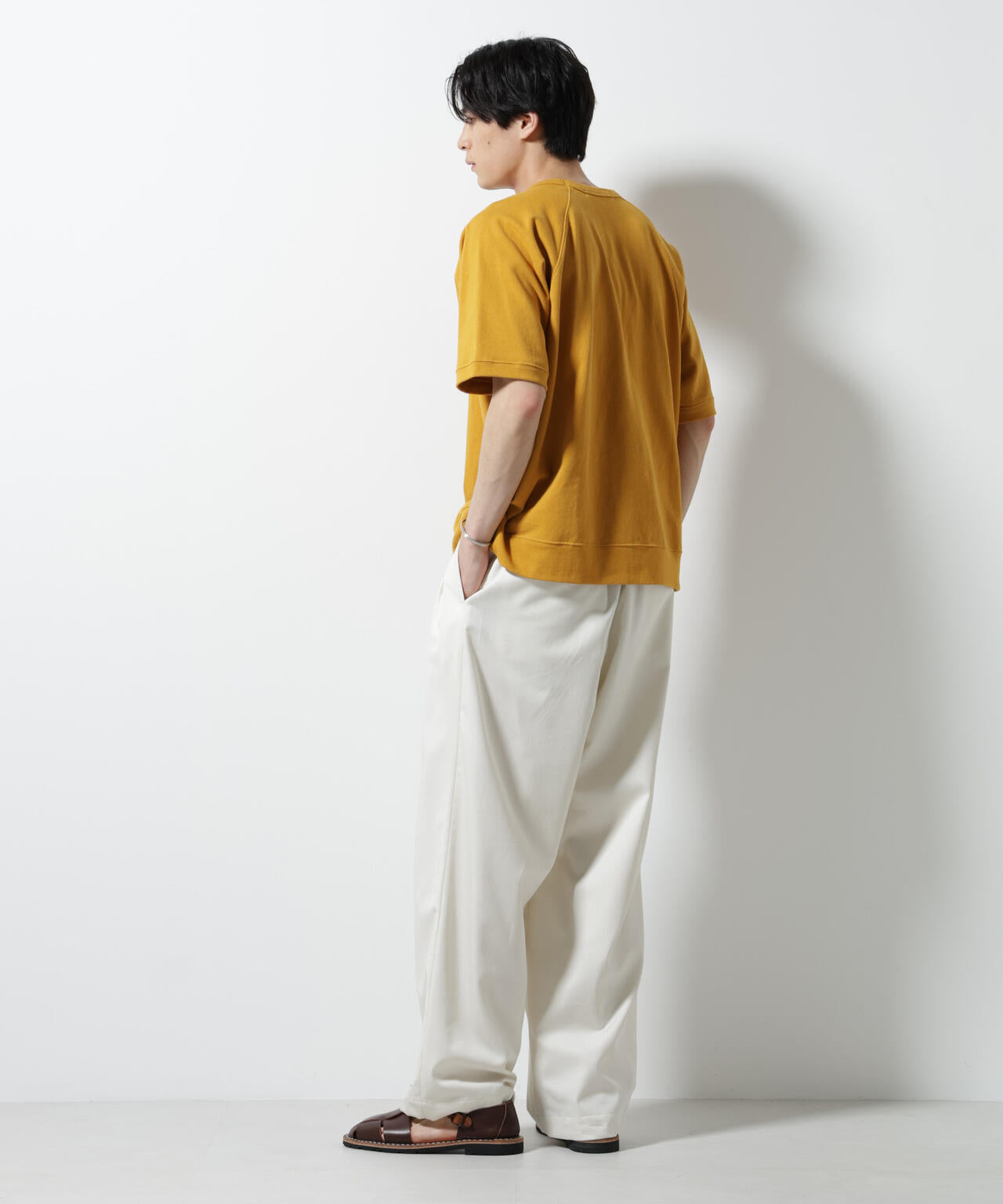 ヘビーウェイトコットンラグランスリーブTシャツ