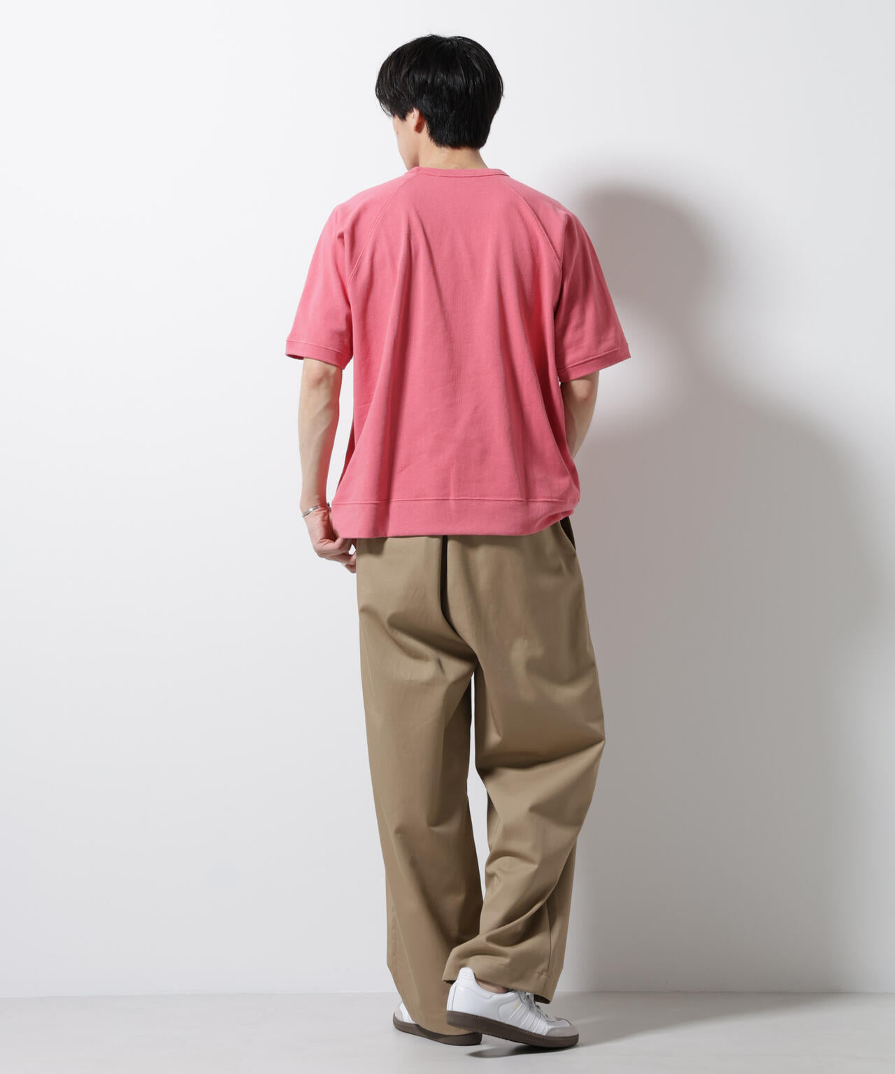 ヘビーウェイトコットンラグランスリーブTシャツ