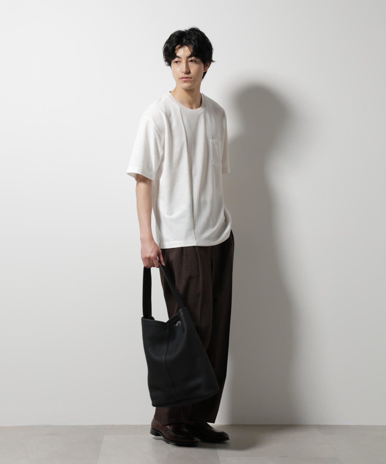 リンクスカノコ コンビTシャツ 半袖