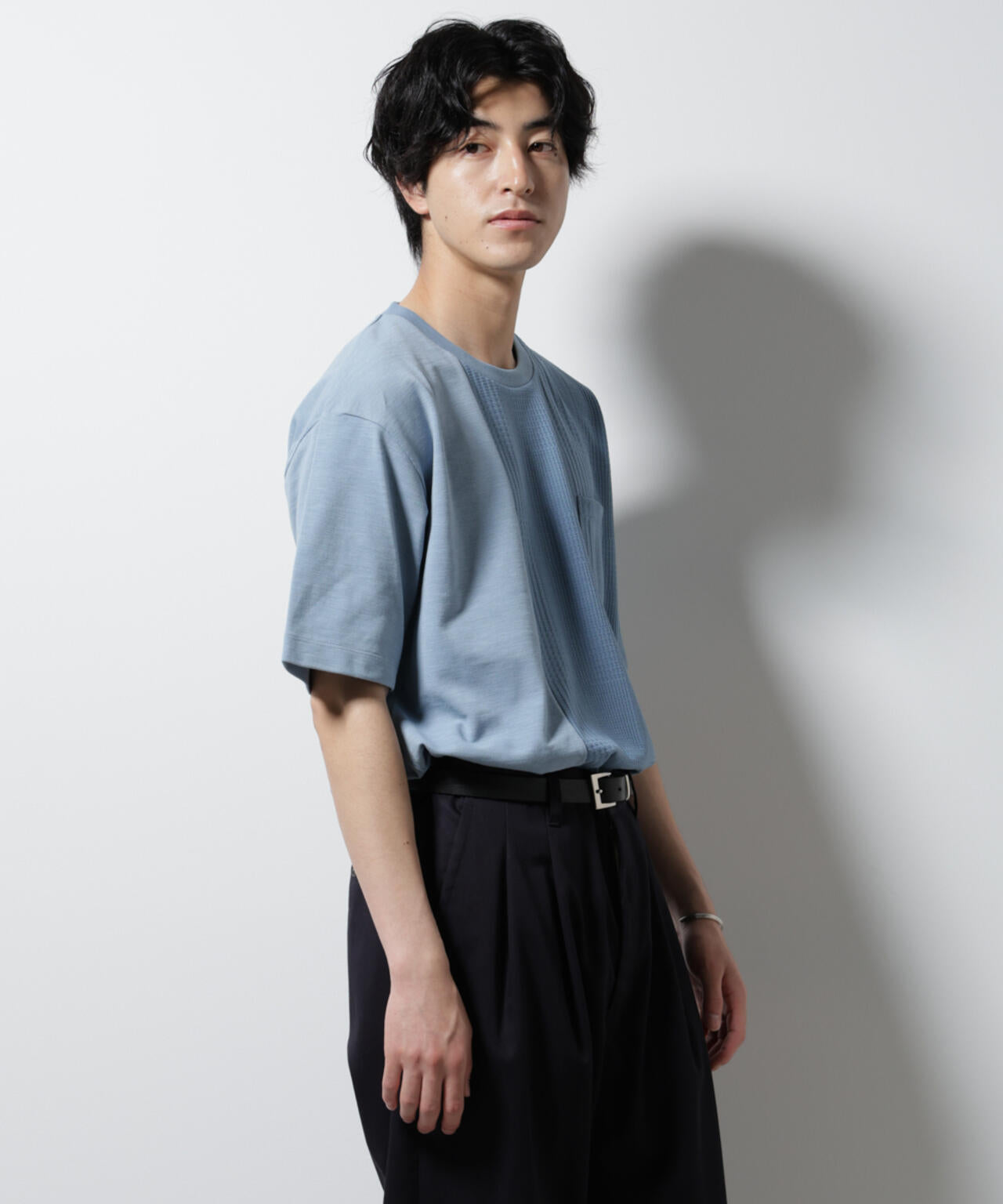 リンクスカノコ コンビTシャツ 半袖