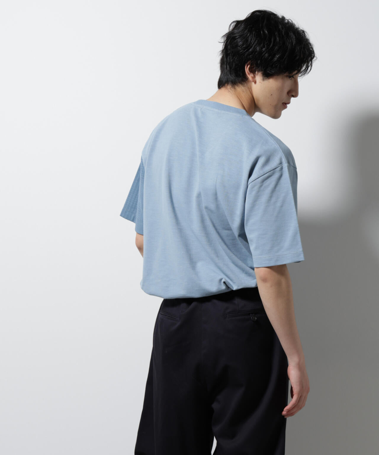 リンクスカノコ コンビTシャツ 半袖