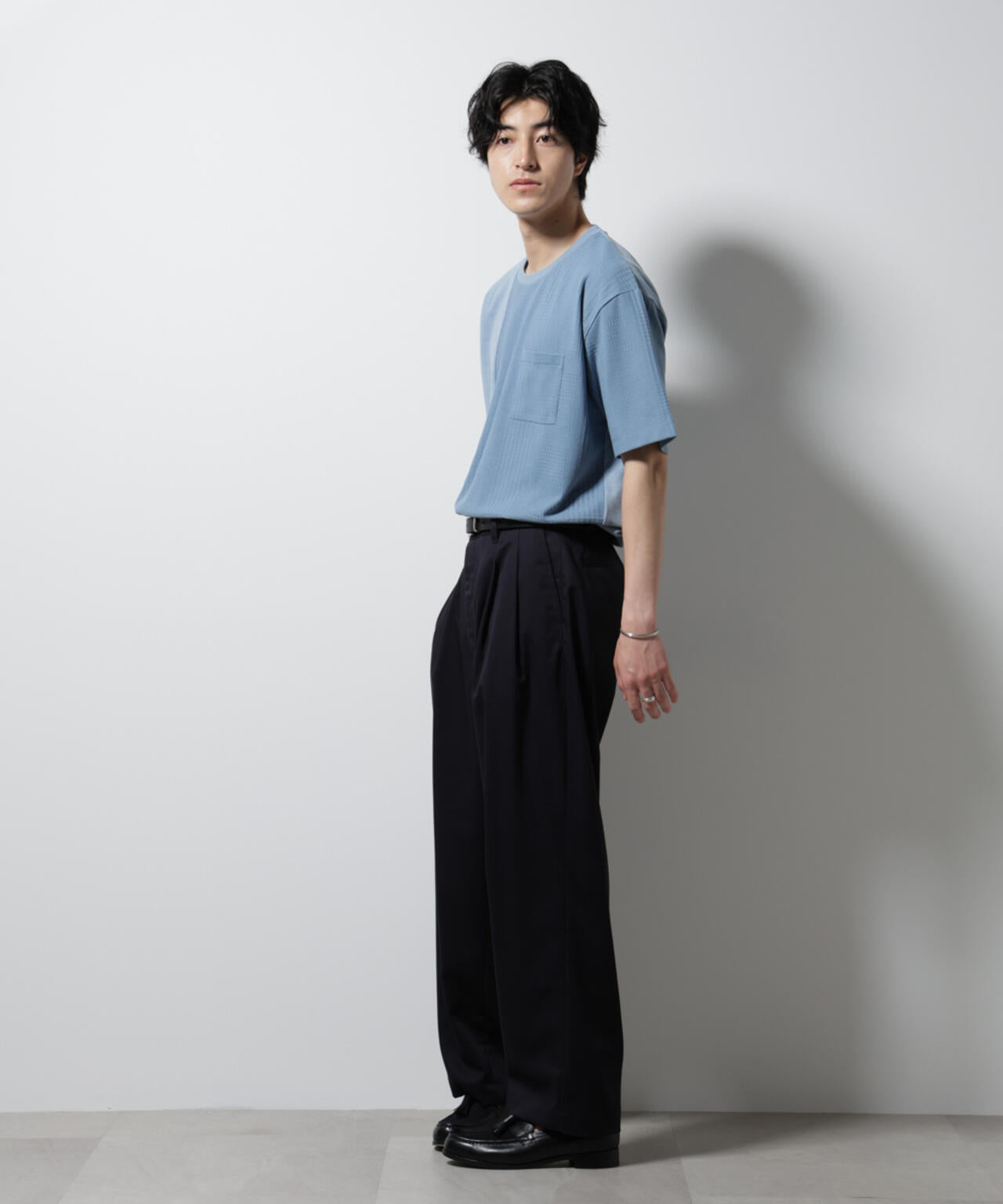 リンクスカノコ コンビTシャツ 半袖