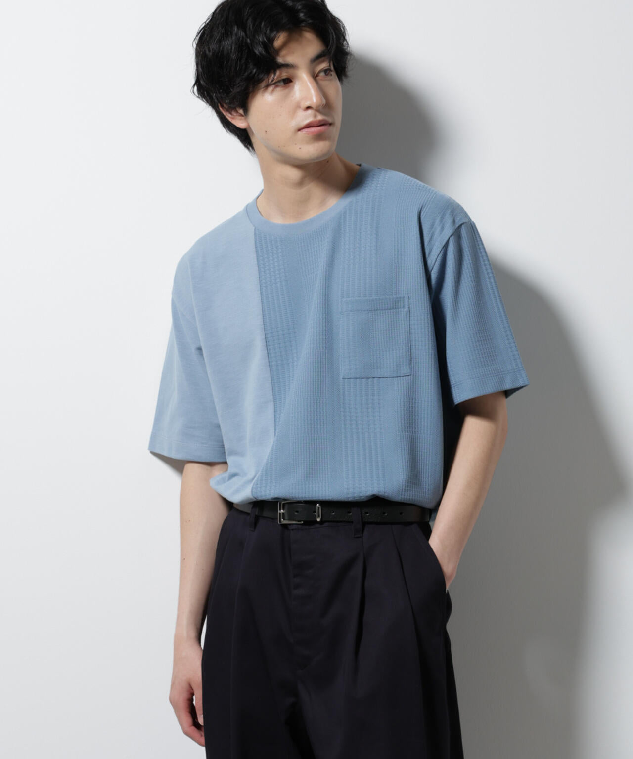 リンクスカノコ コンビTシャツ 半袖