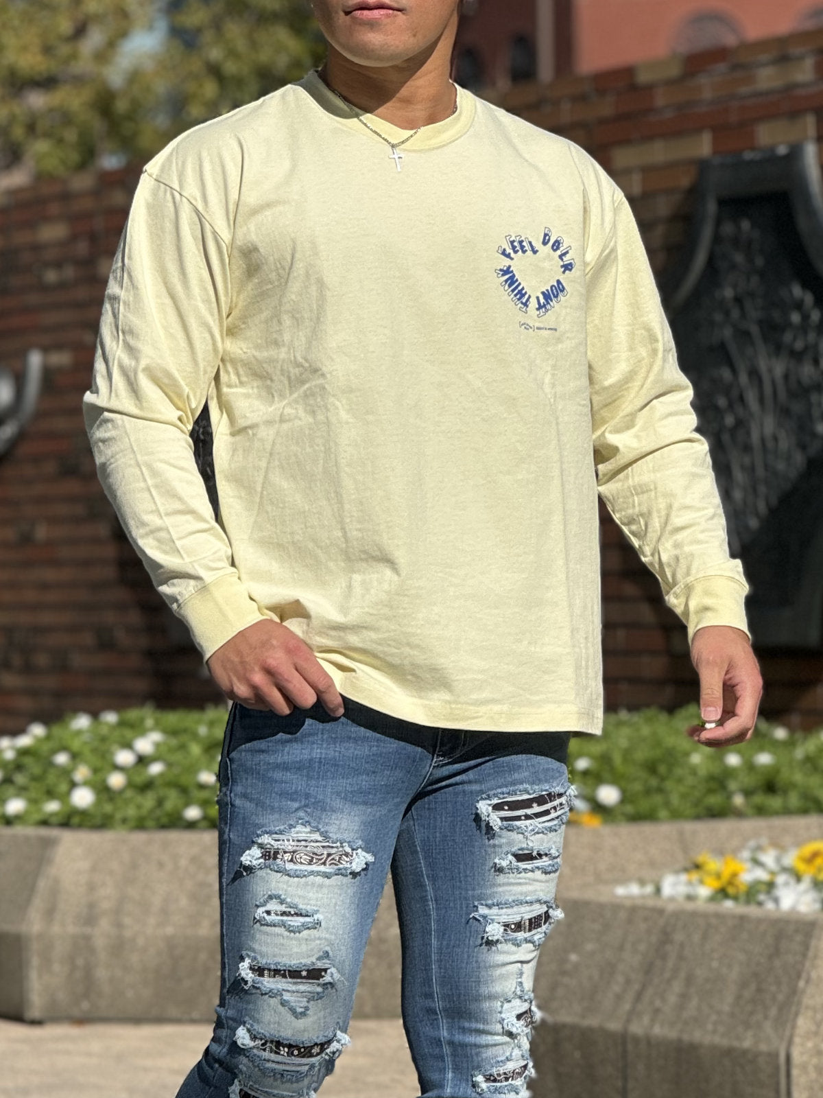 DDTF HEART L/TEE