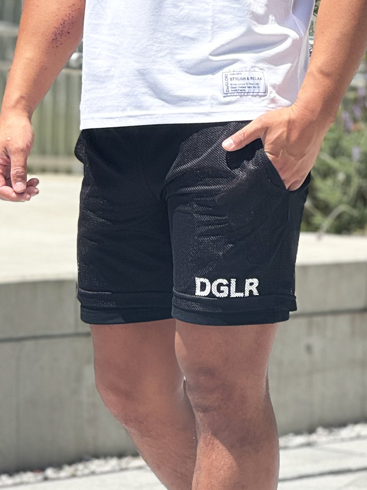 メッシュショートパンツ