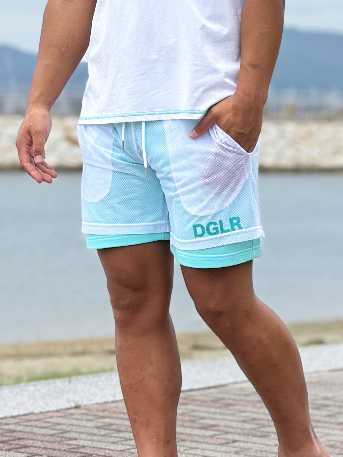 メッシュショートパンツ