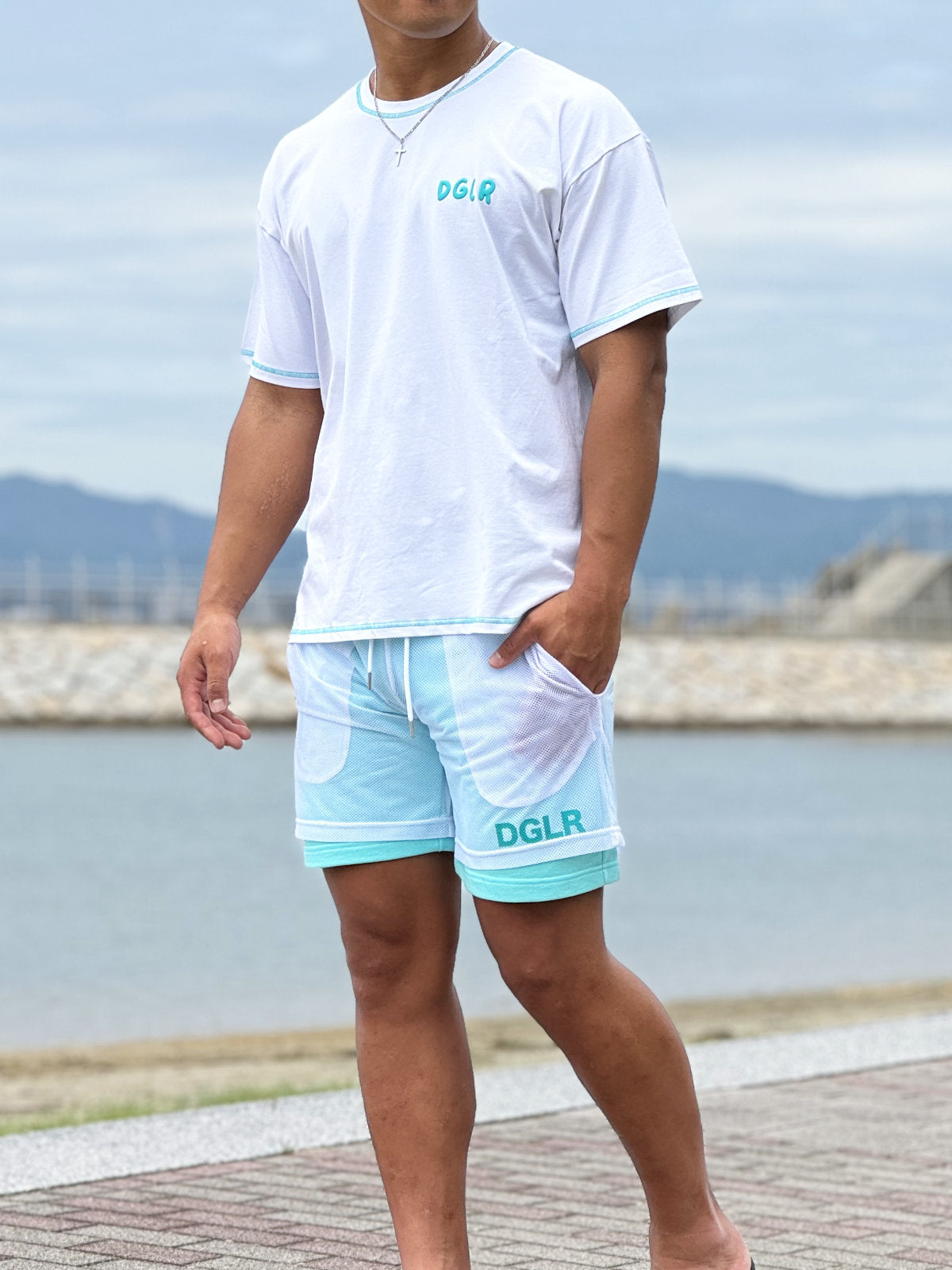 メッシュショートパンツ