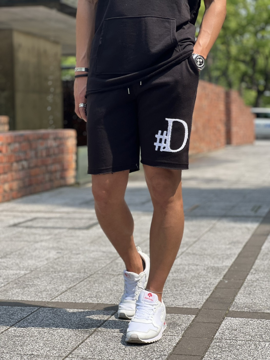 ＃Dノースリーブショートパンツ